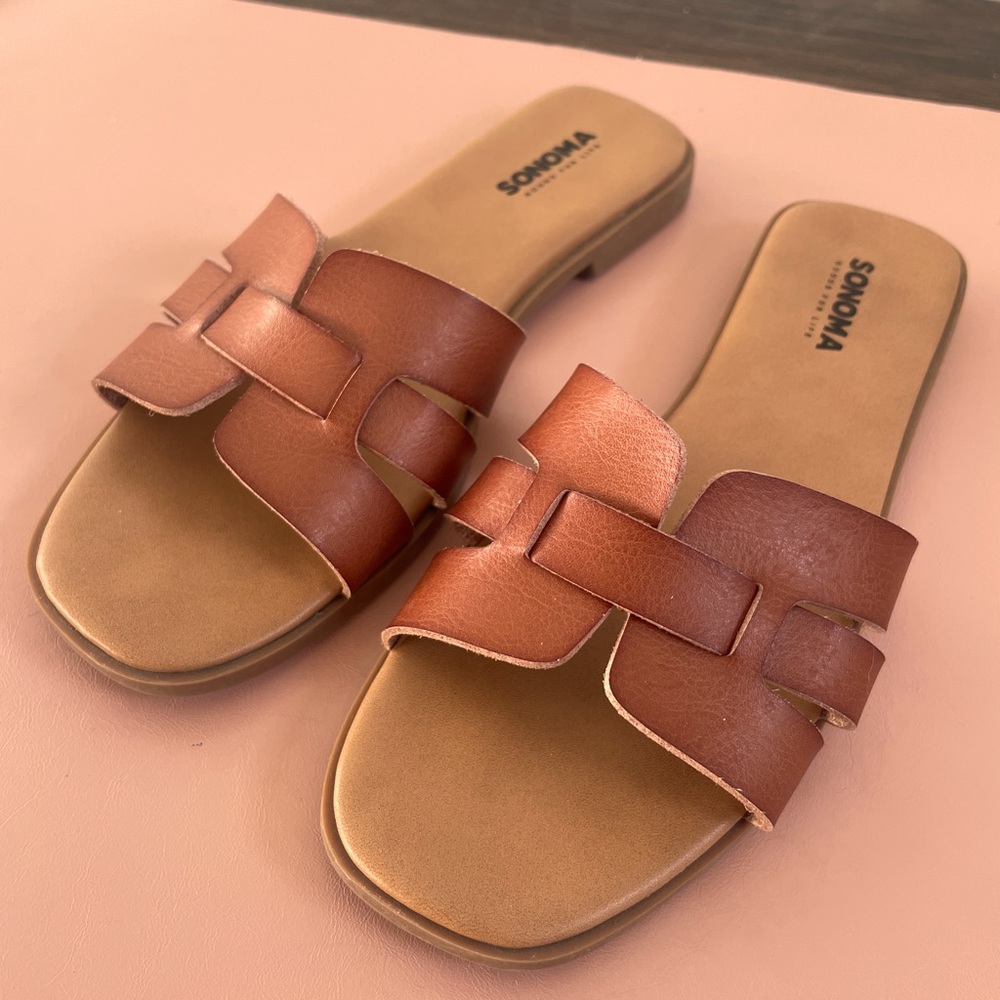 Sonoma Goods For Life® Rivka Women's H-Band Sandals - size 6